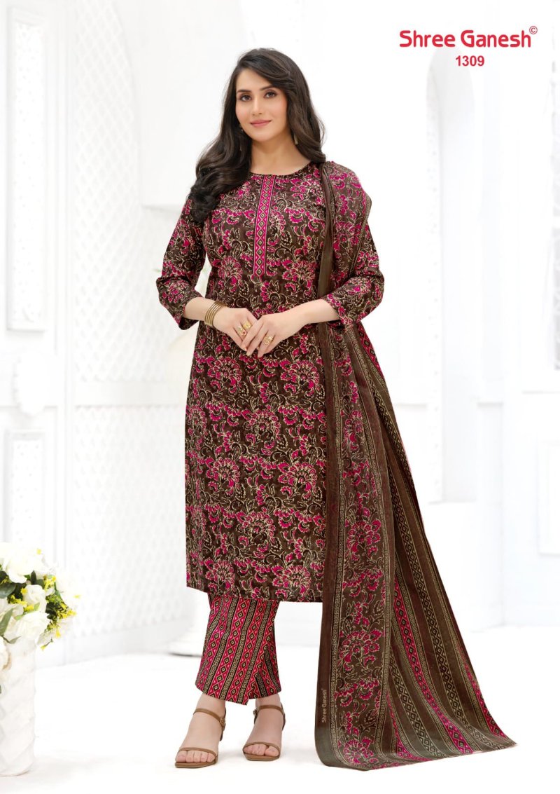 Samaiyra Ajrak Vol 3 By Shree Ganesh Printed Cotton Readymade Dress 